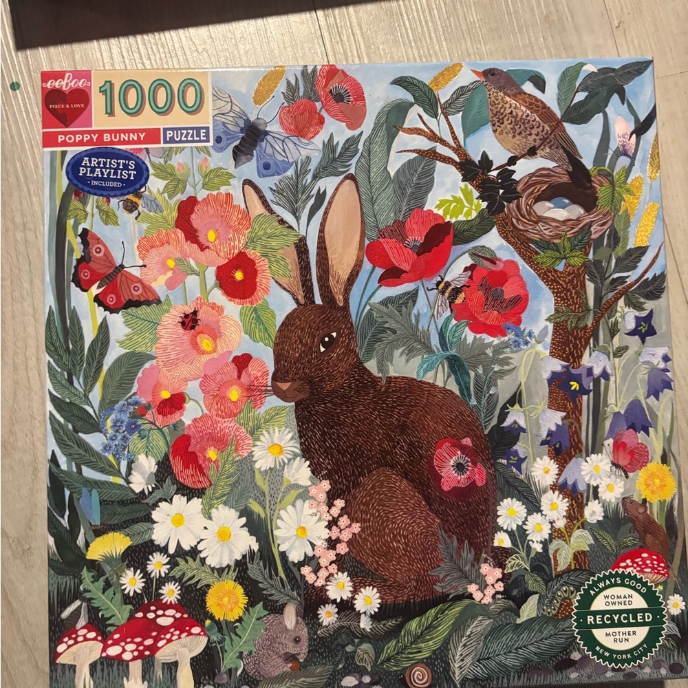 2 eeboo puzzles